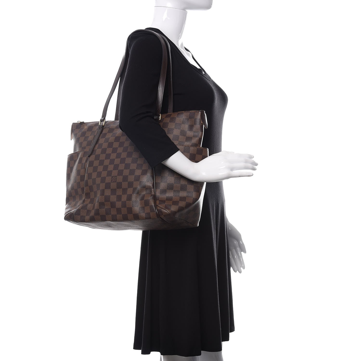 Louis Vuitton Damier Ebene Totally MM 2 of 11