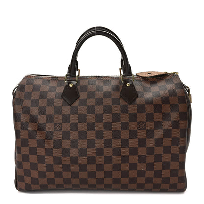 Louis Vuitton Damier Ebene Speedy 35 1 of 12