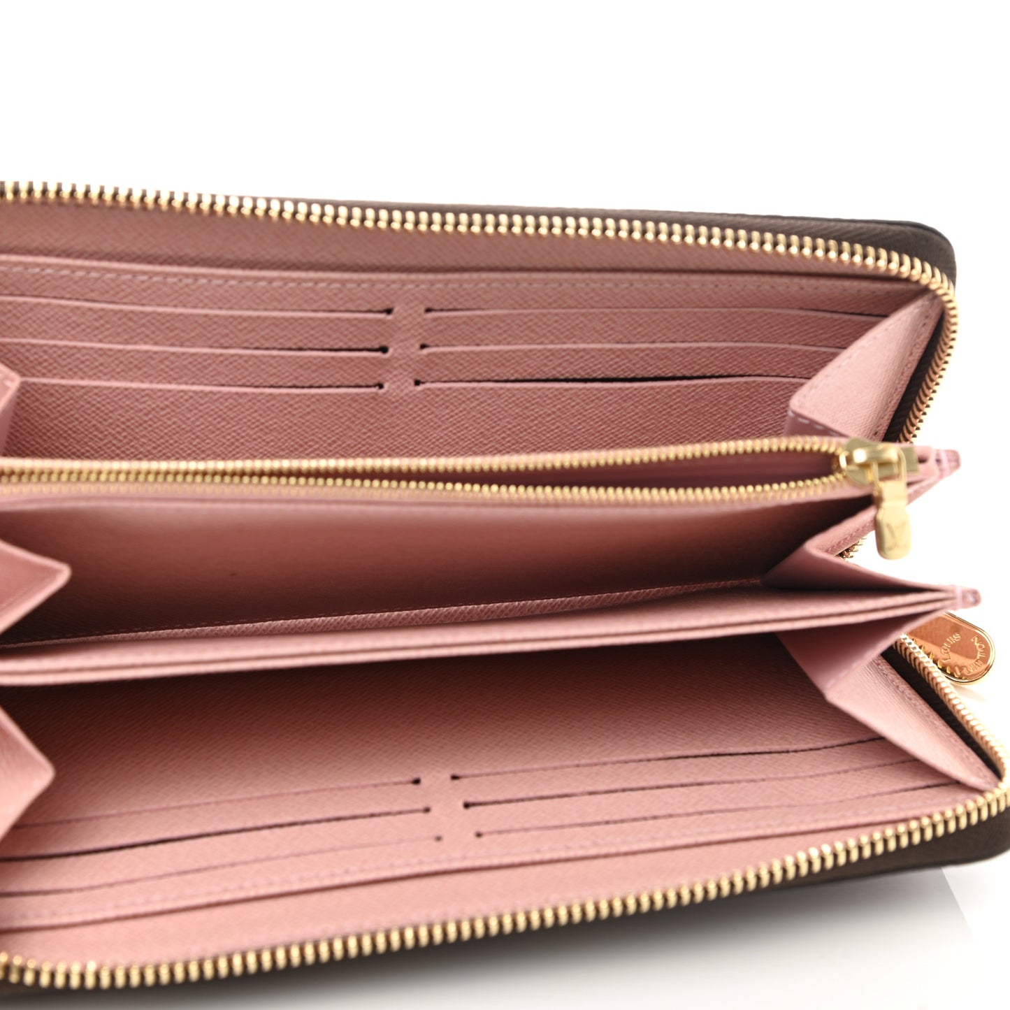 Monogram Zippy Wallet Rose Ballerine
