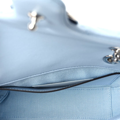 Gucci Lambskin Matelasse Small GG Marmont Shoulder Bag Light Blue 4 of 8