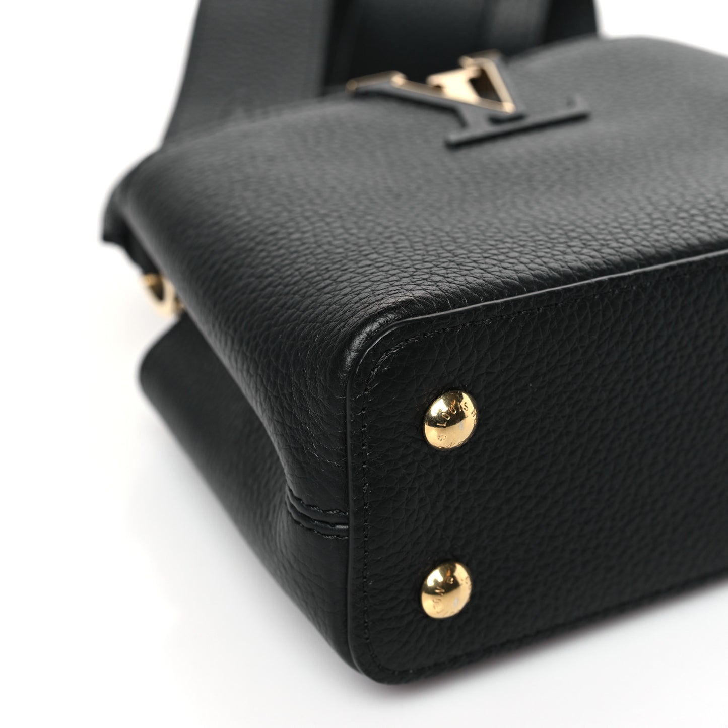 Taurillon Mini Capucines Black