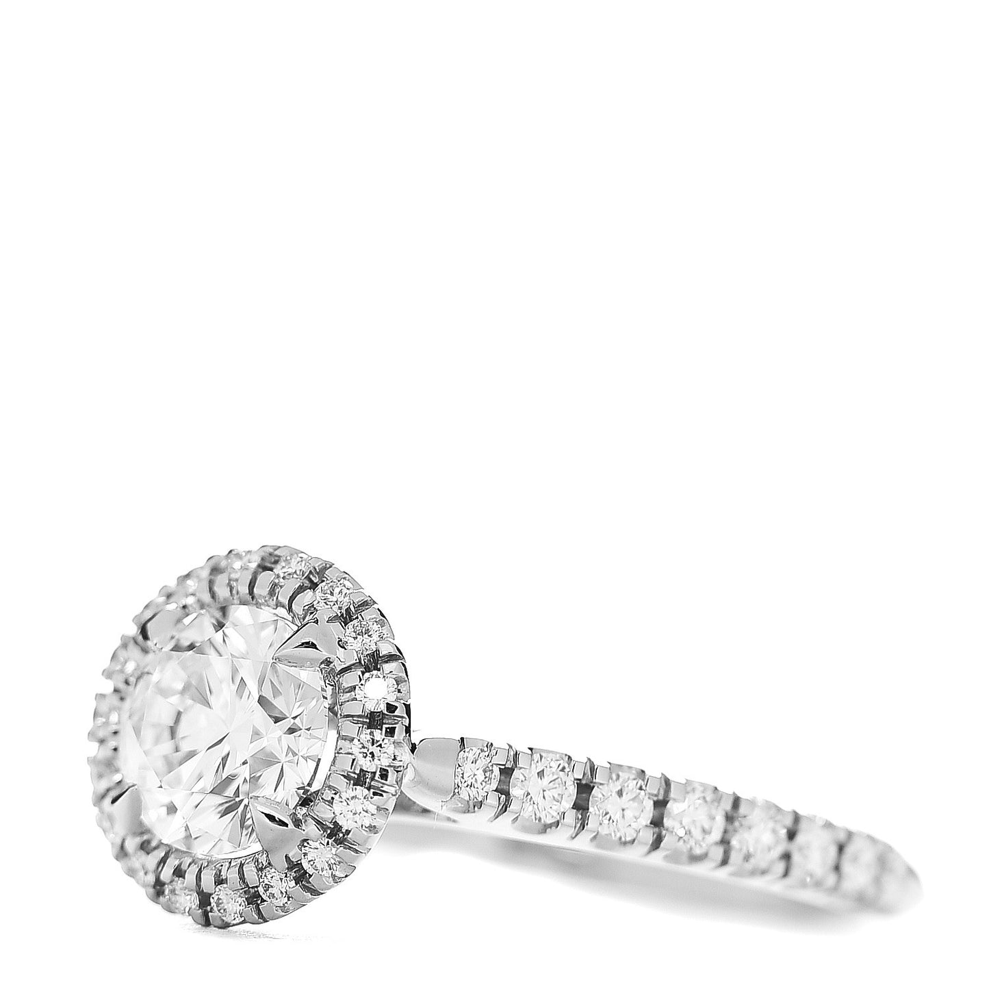 Platinum Diamond .90ct Destinee Engagement Ring 52 6