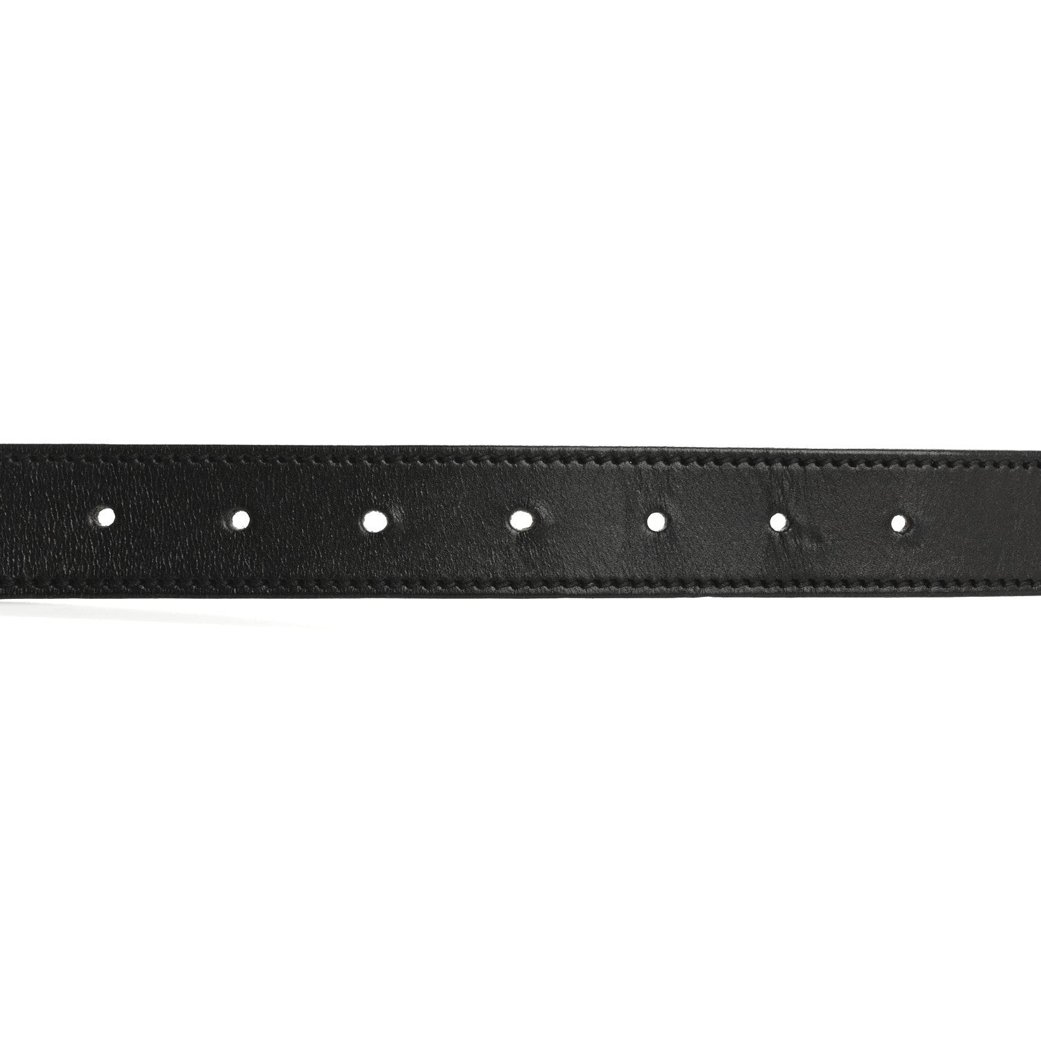 Gucci Calfskin InterLocking G Belt 85 34 Black 3 of 7