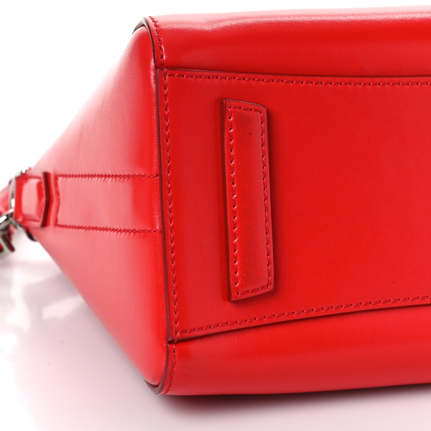 Givenchy Shiny Lord Calfskin Mini Antigona Red 7 of 10