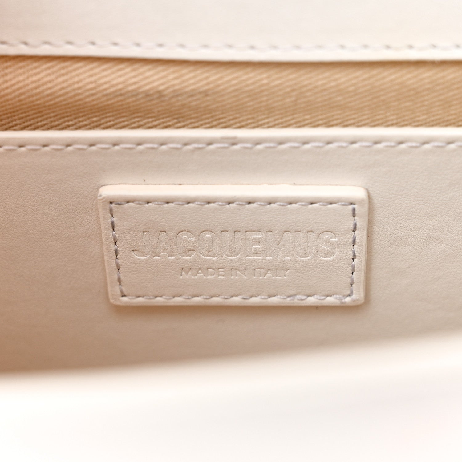 Jacquemus Smooth Calfskin Le Grand Bambino White 6 of 16