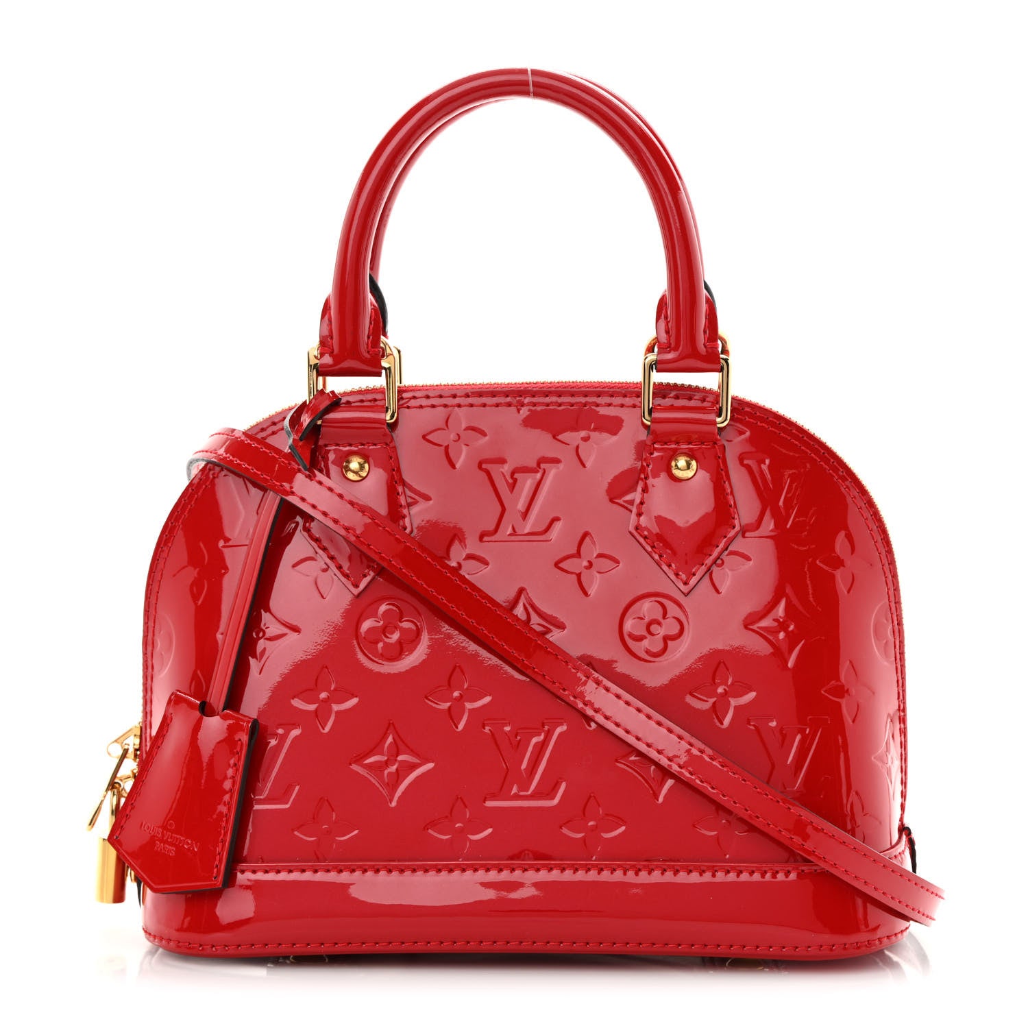 Louis Vuitton Vernis Alma BB Pomme D'Amour 1 of 14