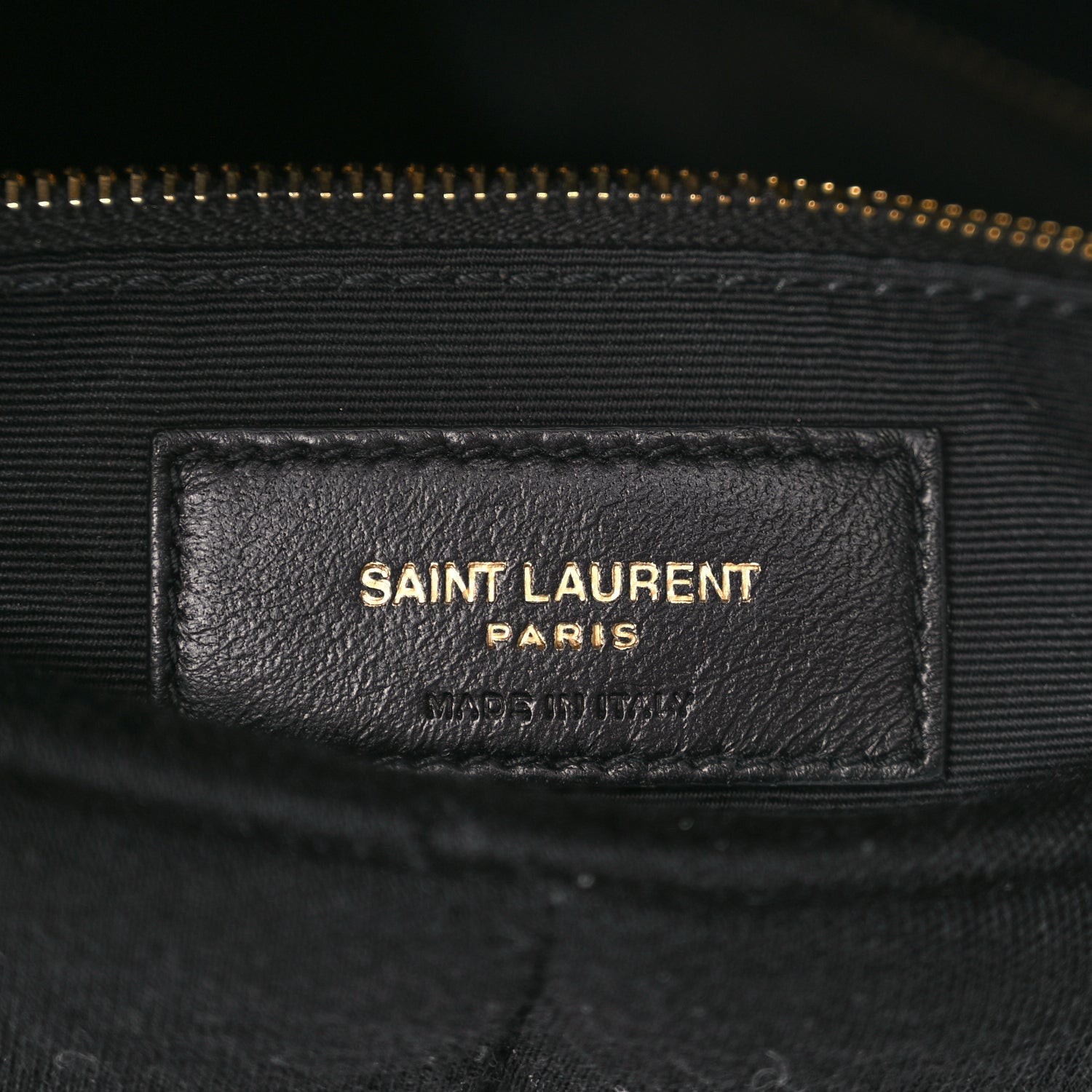 Saint Laurent Wool Jersey Quilted Medium Loulou Puffer Monogram Chain Satchel Black 5 of 8