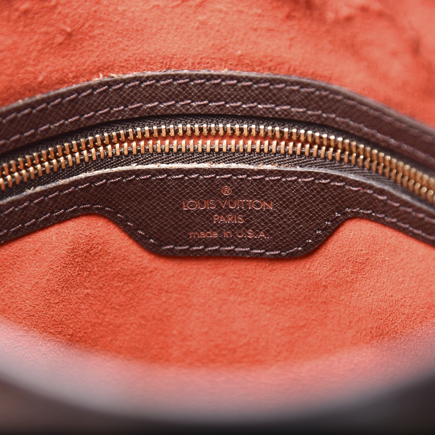 Louis Vuitton Damier Ebene Marais Bucket 23 5 of 14