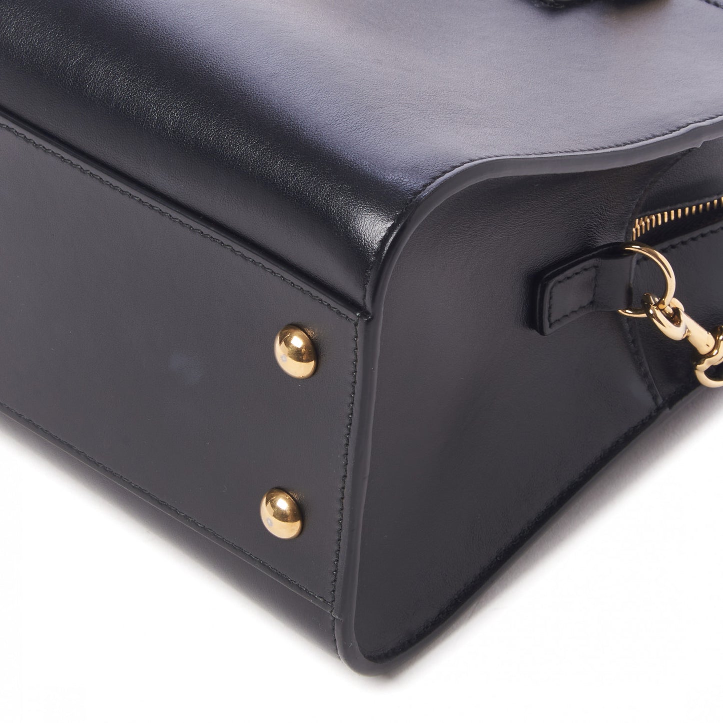 Calfskin Monogram Baby Cabas Black
