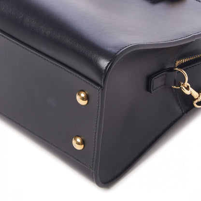Saint Laurent Calfskin Monogram Baby Cabas Black 5 of 8