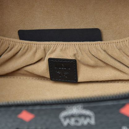 MCM Skyoptic Visetos Mini Rockstar Vanity Case Spectrum Diamond Black 6 of 10