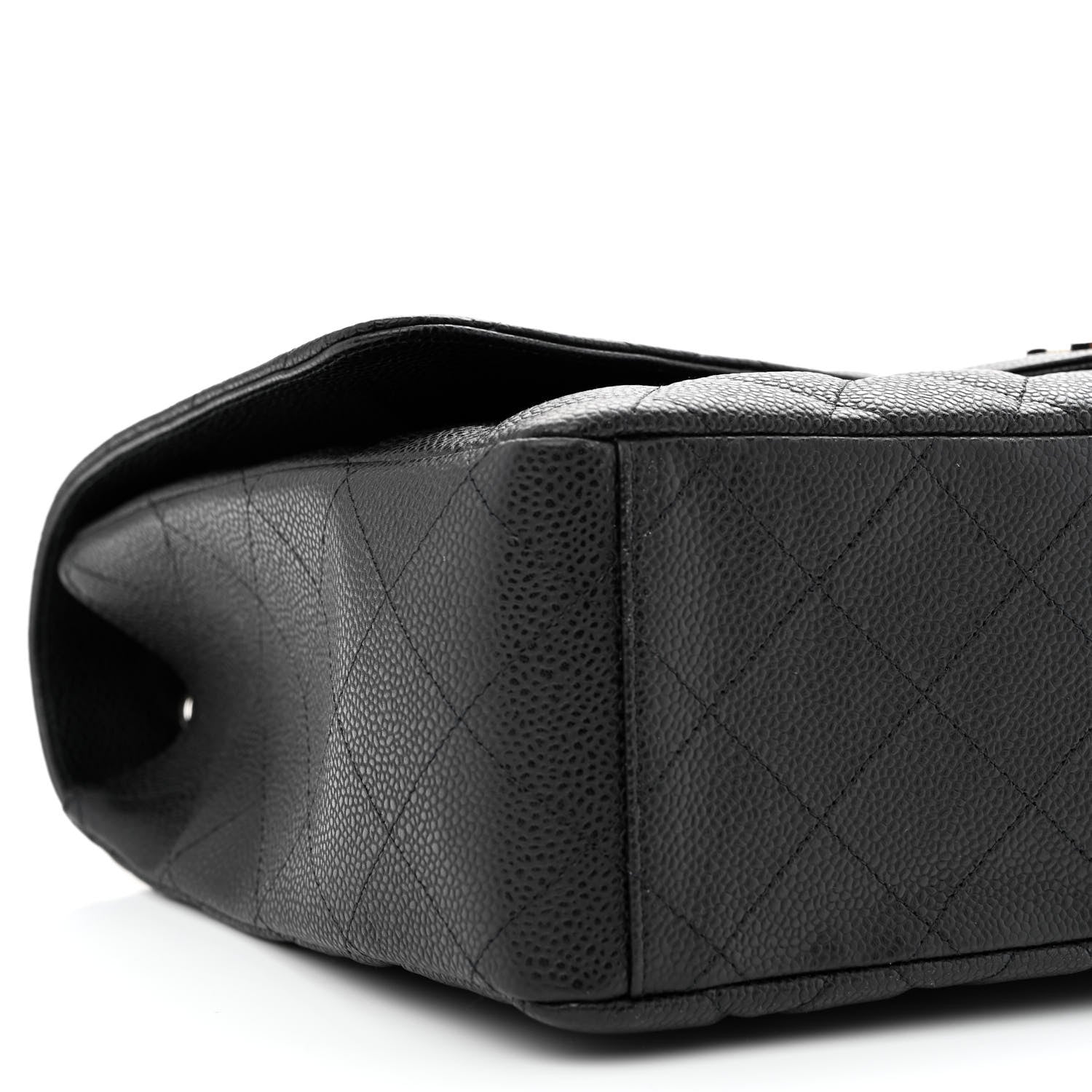 Chanel Caviar Quilted Maxi Single Flap Black 8 of 9