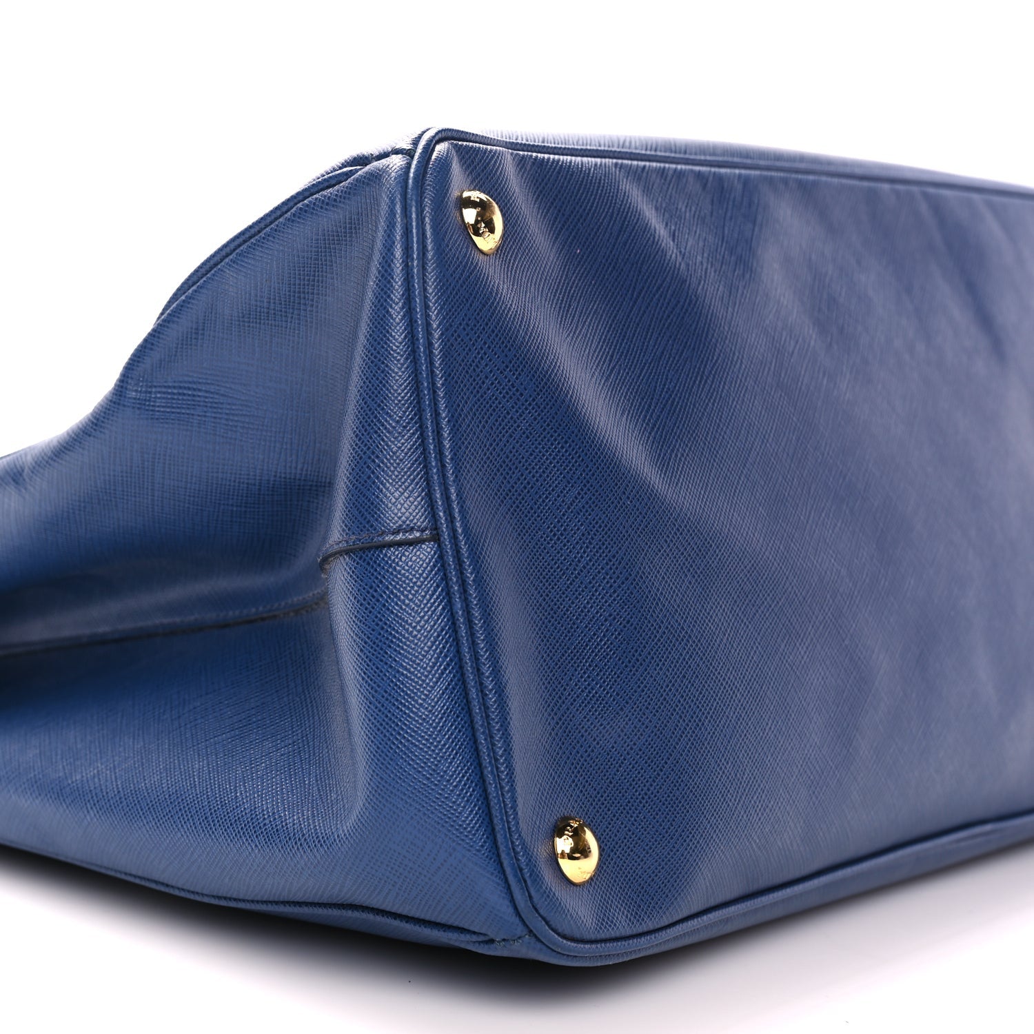 Prada Saffiano Lux Extra Large Galleria Double Zip Tote Bluette 7 of 8