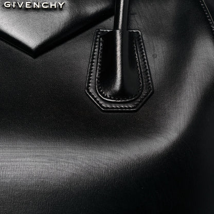 Givenchy Shiny Lord Calfskin Medium Antigona Black 7 of 26