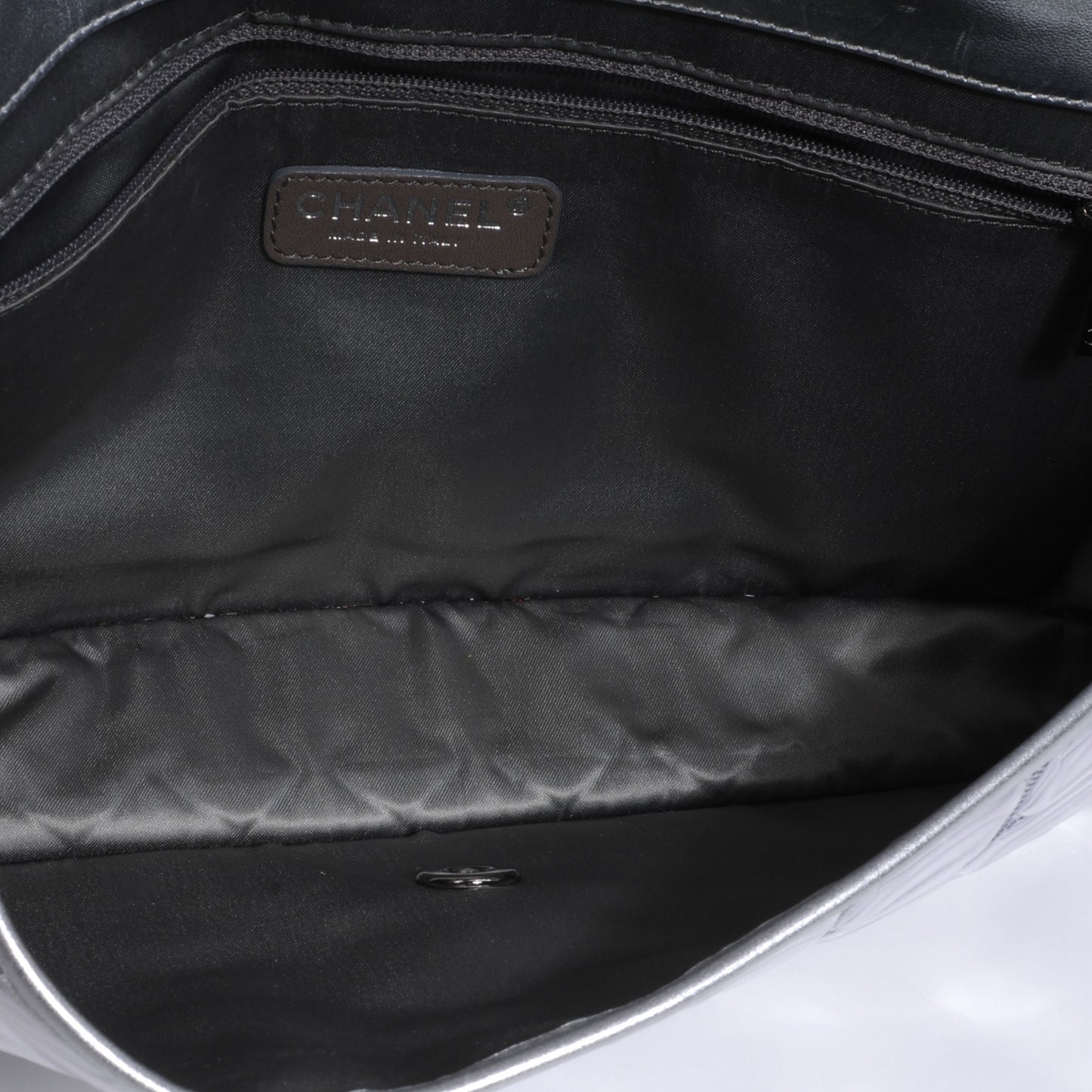 Vinyl Ice Cube Large Flap Bag