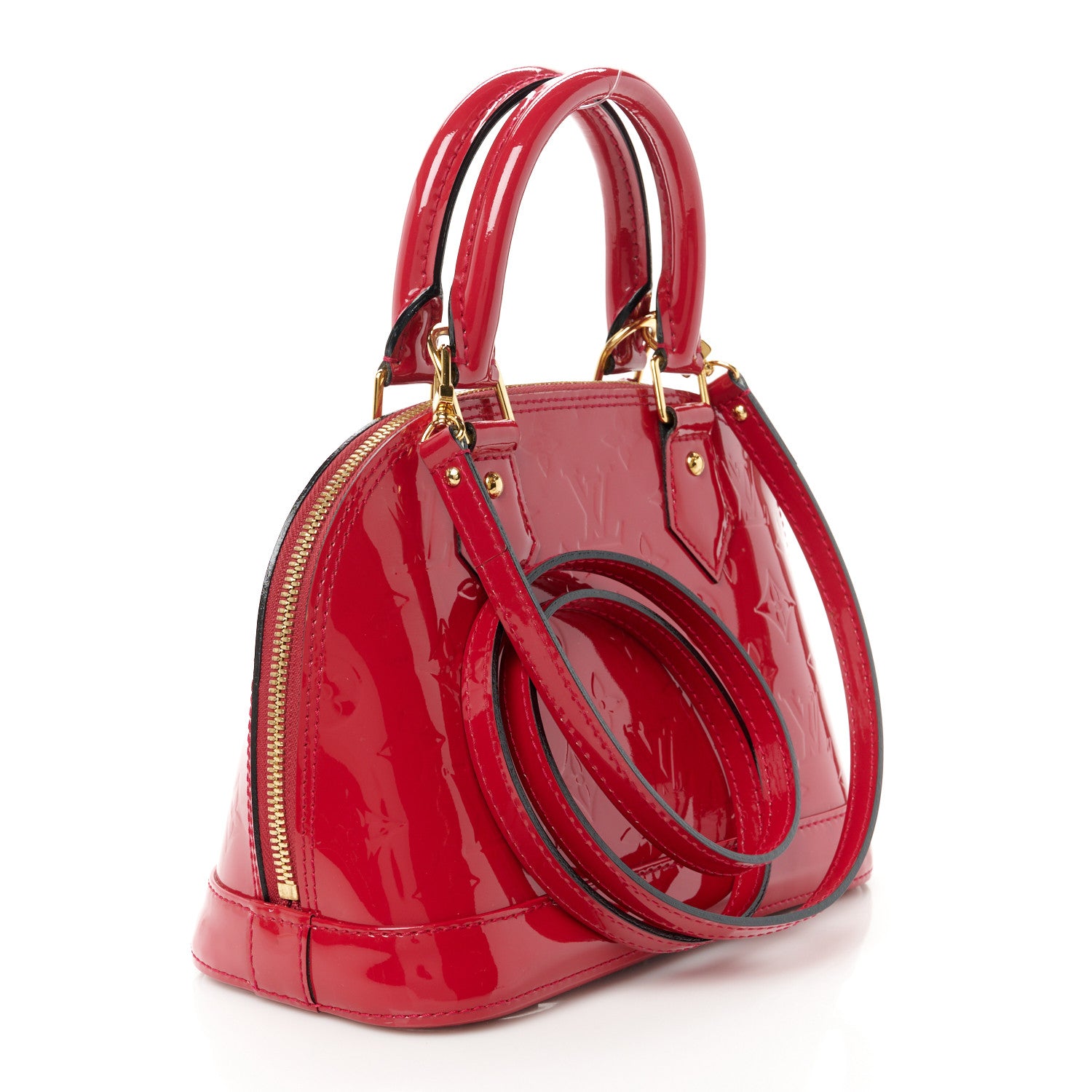 Louis Vuitton Vernis Alma BB Rose Indien 3 of 10