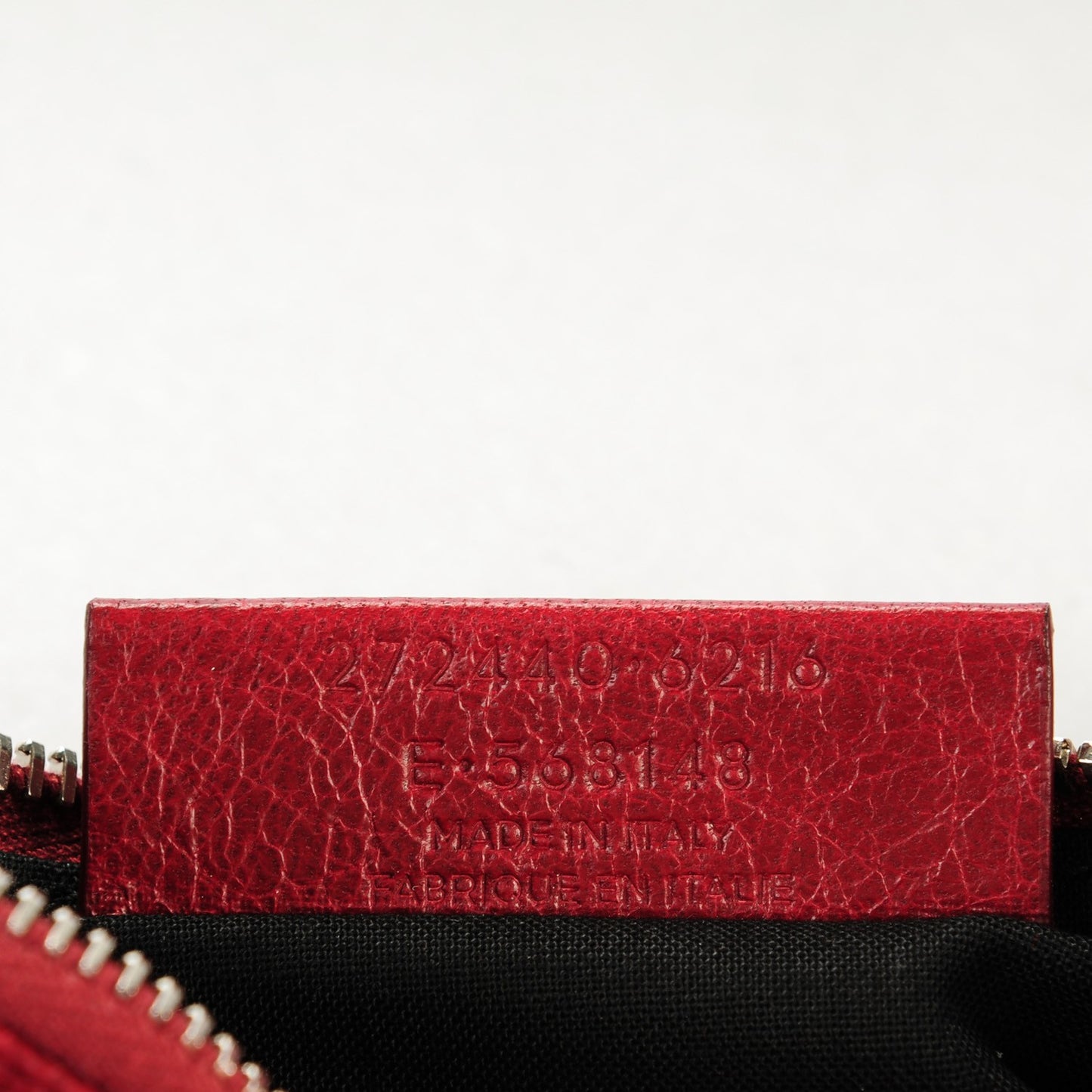 Agneau Giant 12 Silver Hardware M Porte-Monnaie Coin Purse Rouge Cerise