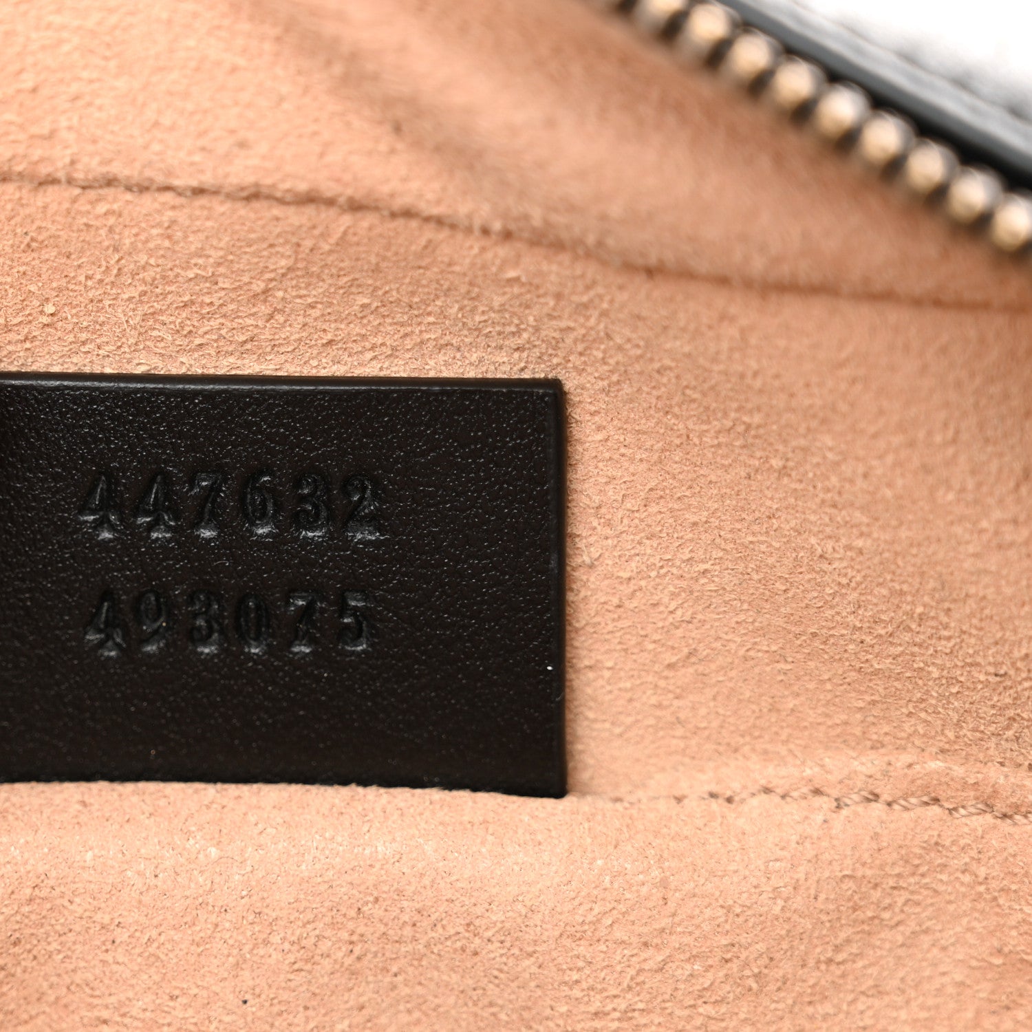 Gucci Calfskin Matelasse Small GG Marmont Chain Shoulder Bag Black 7 of 11