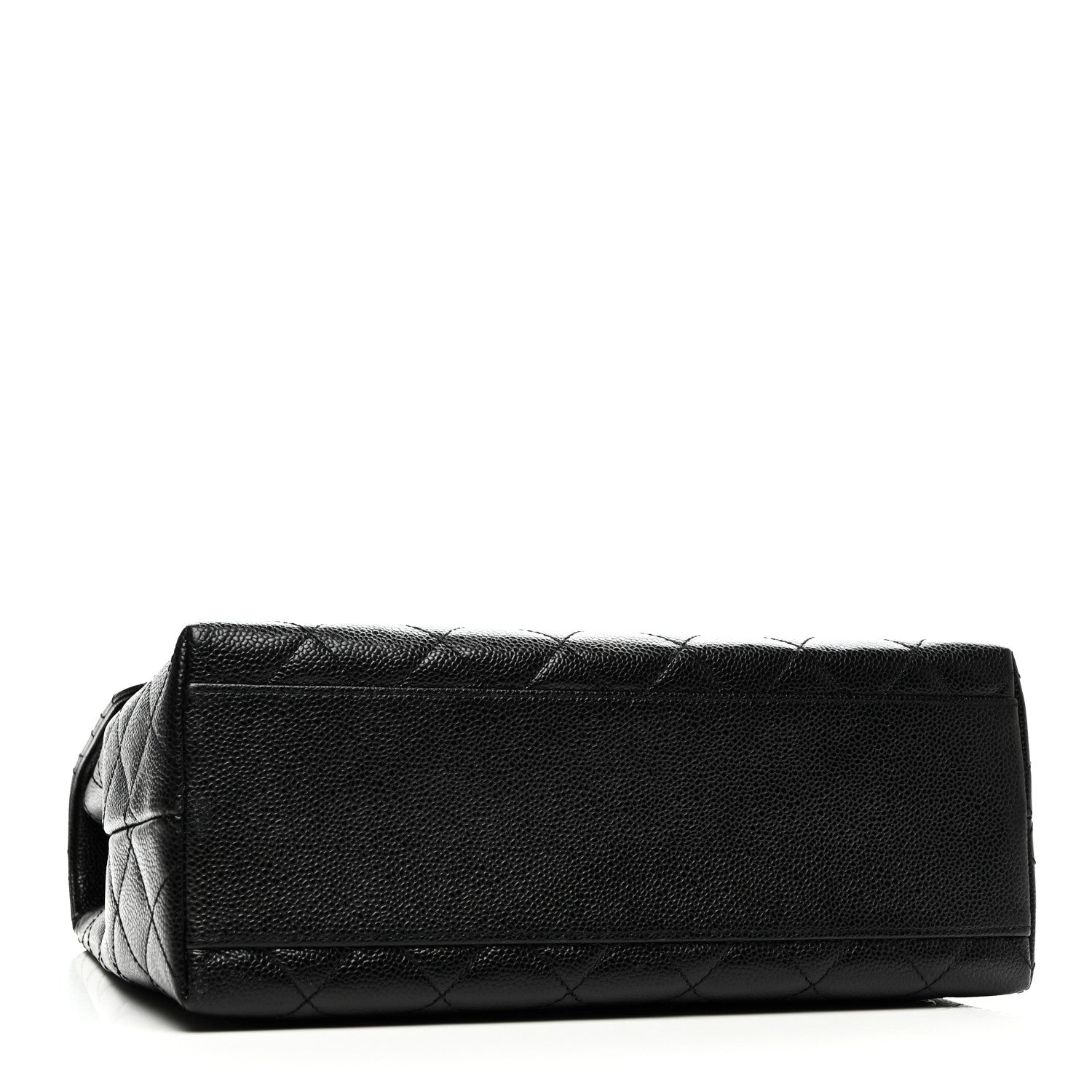 Chanel Caviar Quilted Jumbo Kelly Flap Black 4 of 10