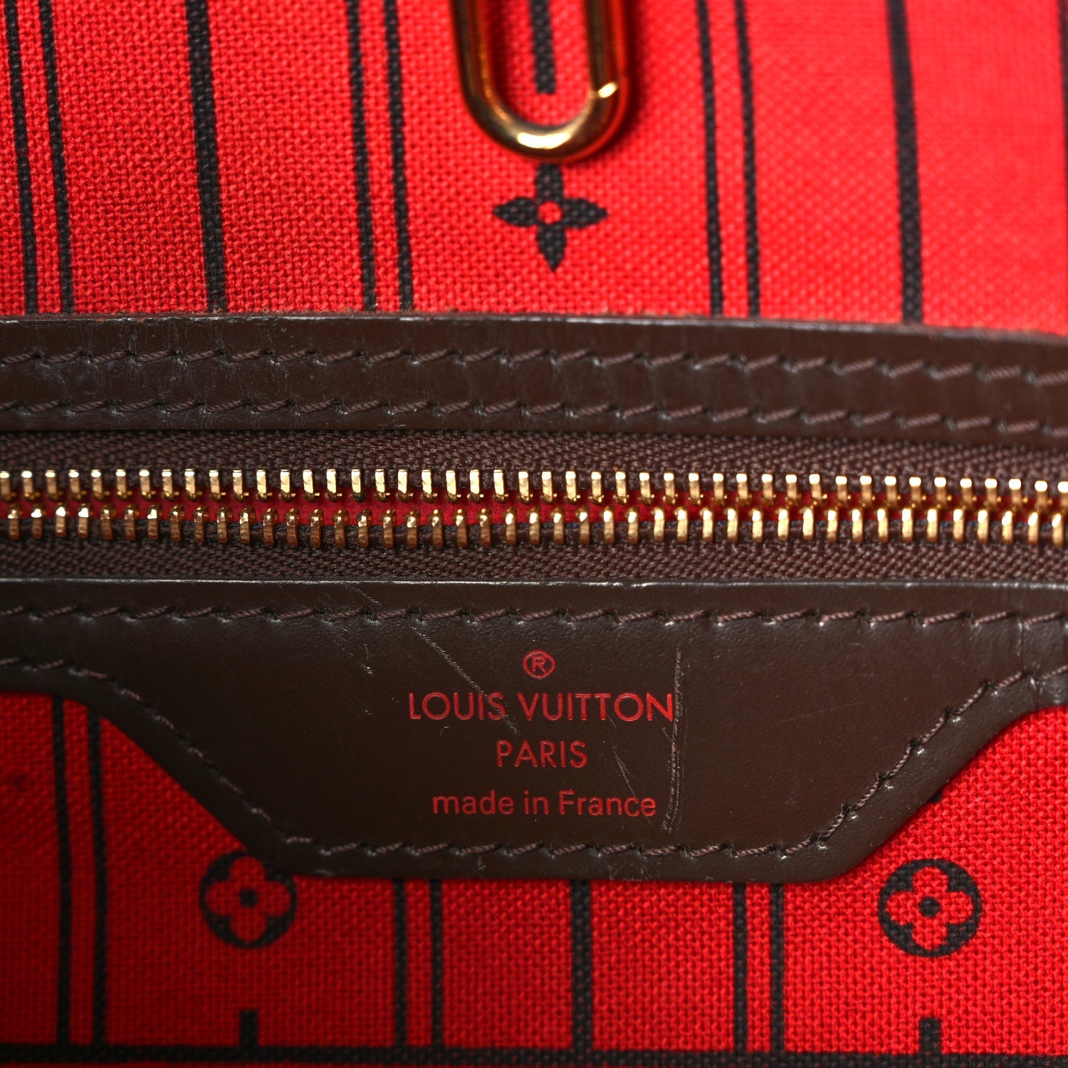 Louis Vuitton Damier Ebene Neverfull MM 5 of 8