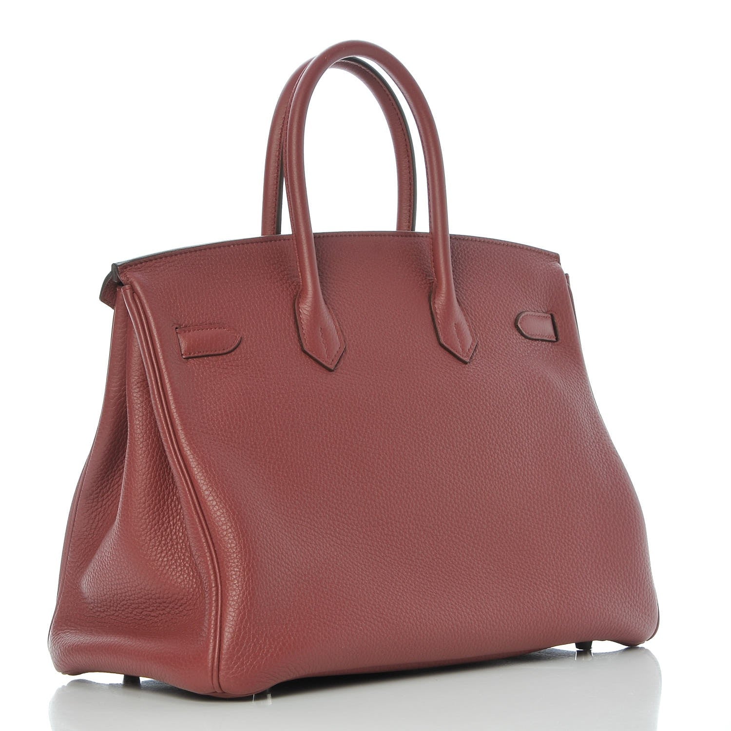 Hermes Taurillon Clemence Birkin 35 Bois de Rose 3 of 30