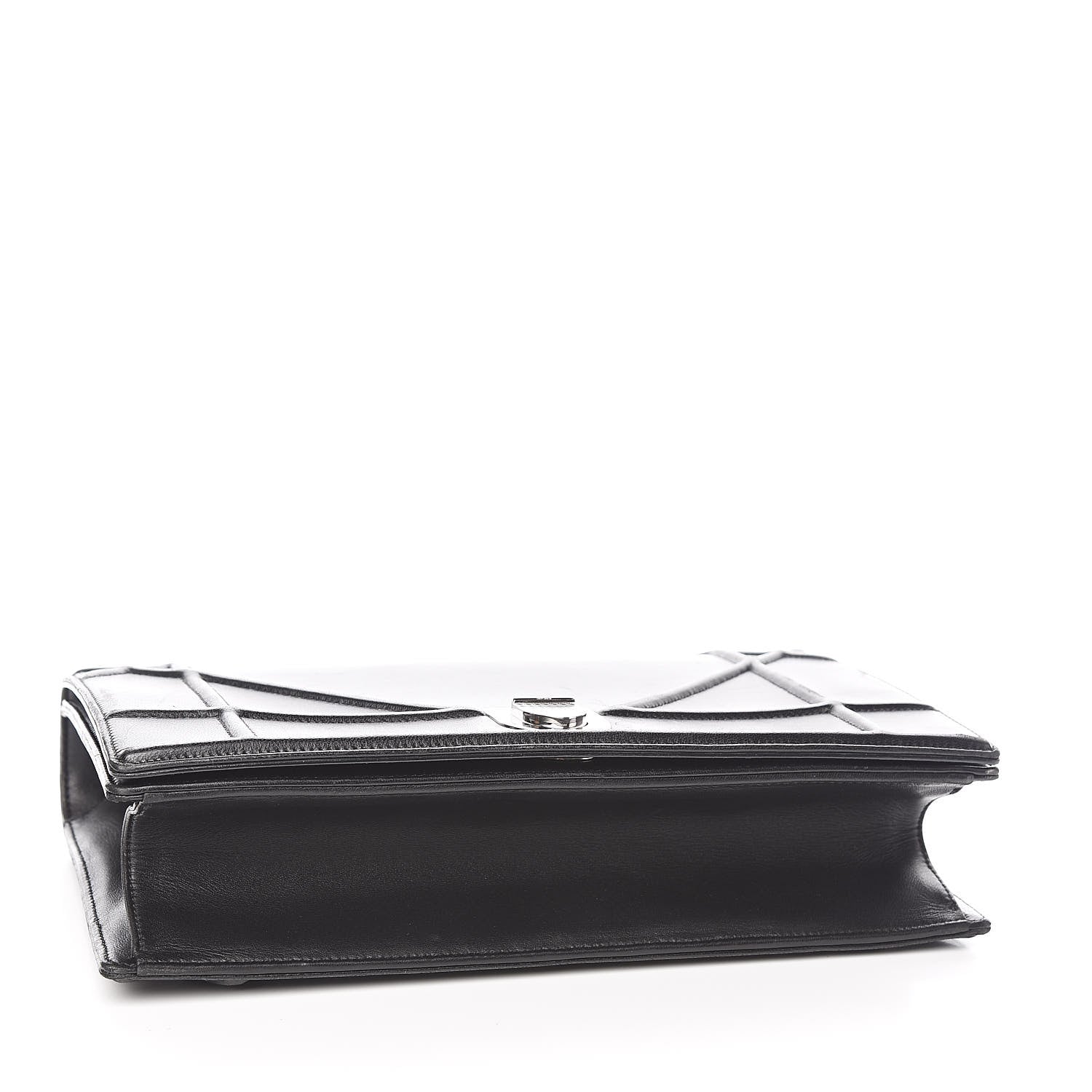 Christian Dior Lambskin Large Diorama Flap Bag Black 4 of 14