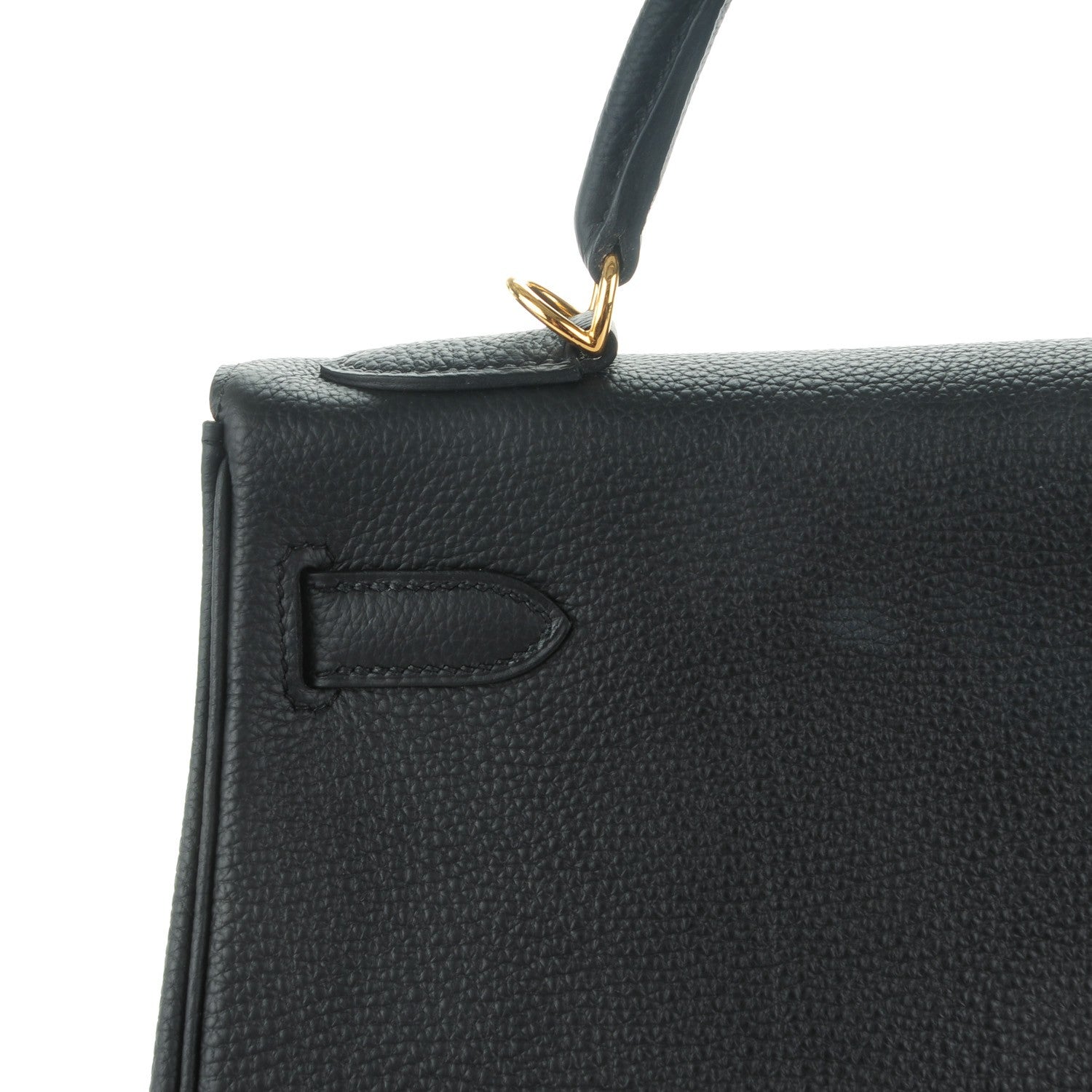 Hermes Togo Kelly Retourne 32 Black 14 of 26