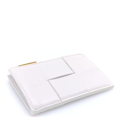 Bottega Veneta Nappa Intreccio Cassette Zipped Card Case White 4 of 6