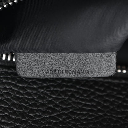 Burberry Grainy Calfskin Embossed Bruno Messenger Black 8 of 12