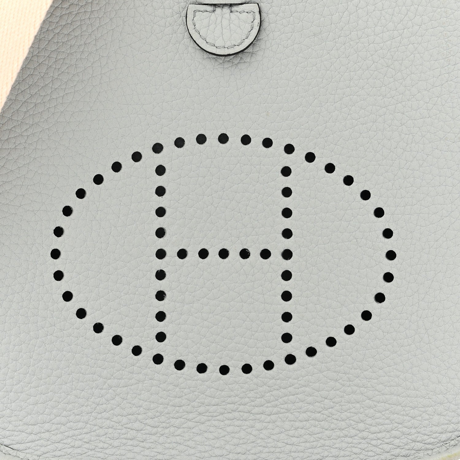 Hermes Taurillon Clemence Amazone Evelyne TPM Bleu Pale Nata 8 of 11