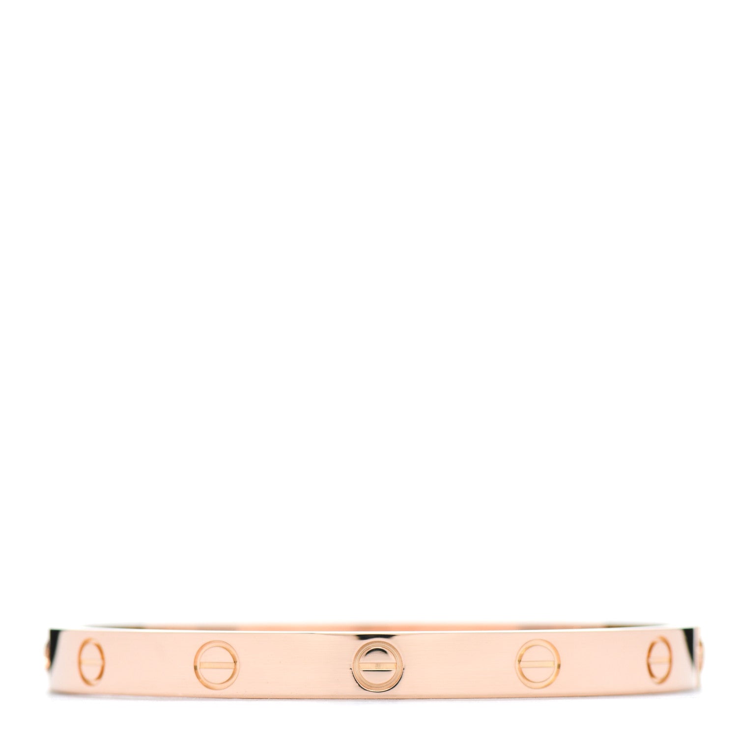 Cartier 18K Pink Gold LOVE Bracelet 17 2 of 4