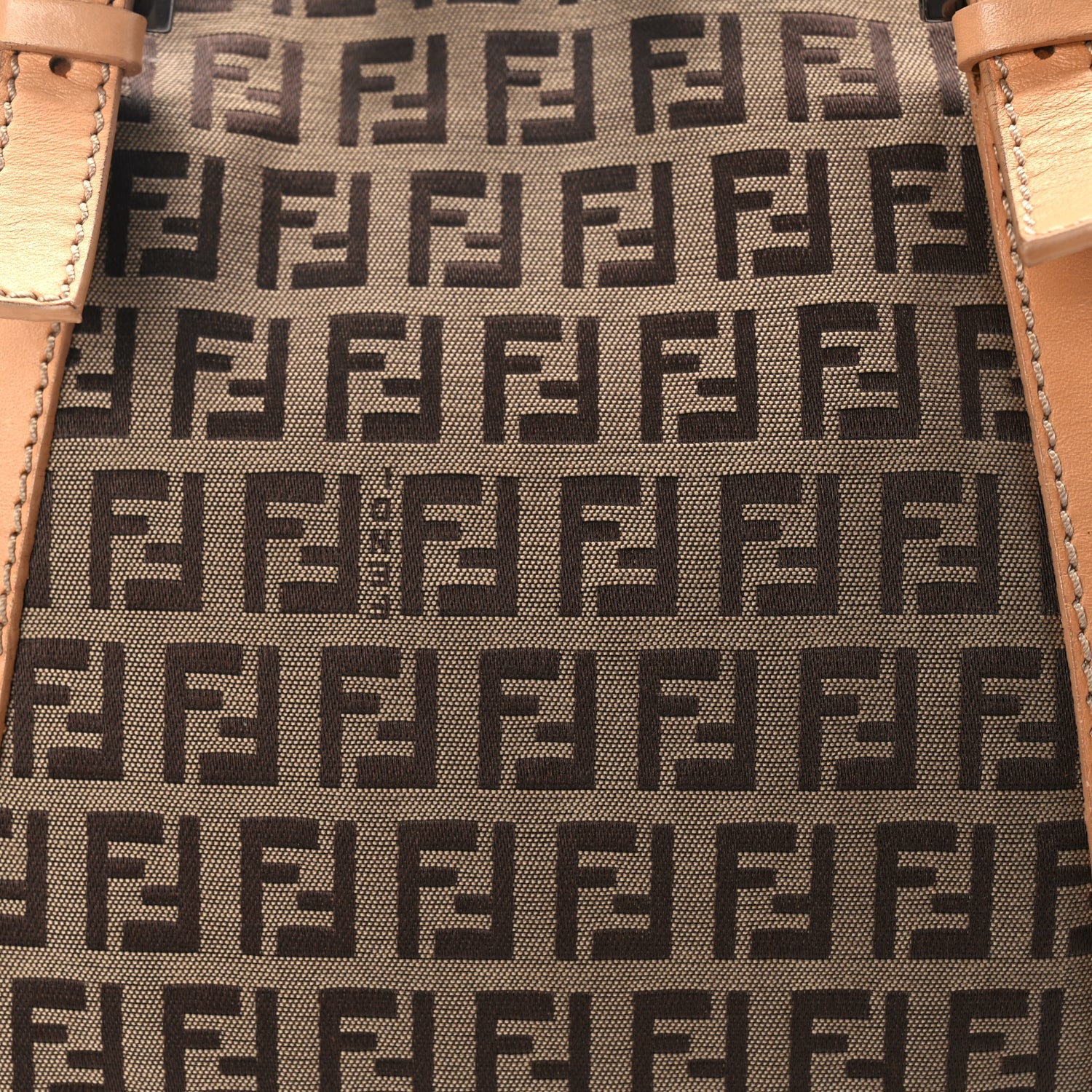 Fendi Zucchino Tote Beige 6 of 8