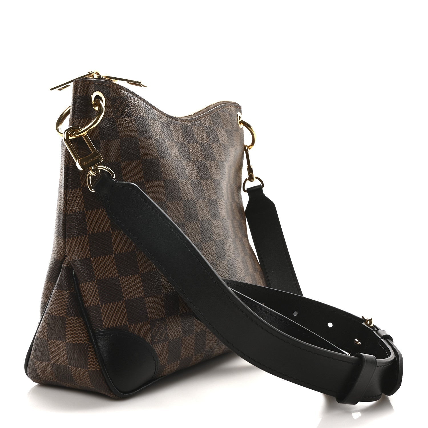Louis Vuitton Damier Ebene Odeon PM Black 3 of 7