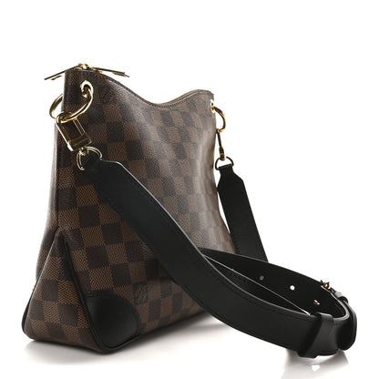 Louis Vuitton Damier Ebene Odeon PM Black 3 of 7