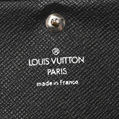 Louis Vuitton Epi Porte-Monnaie Billets Tresor Wallet Black 6 of 11