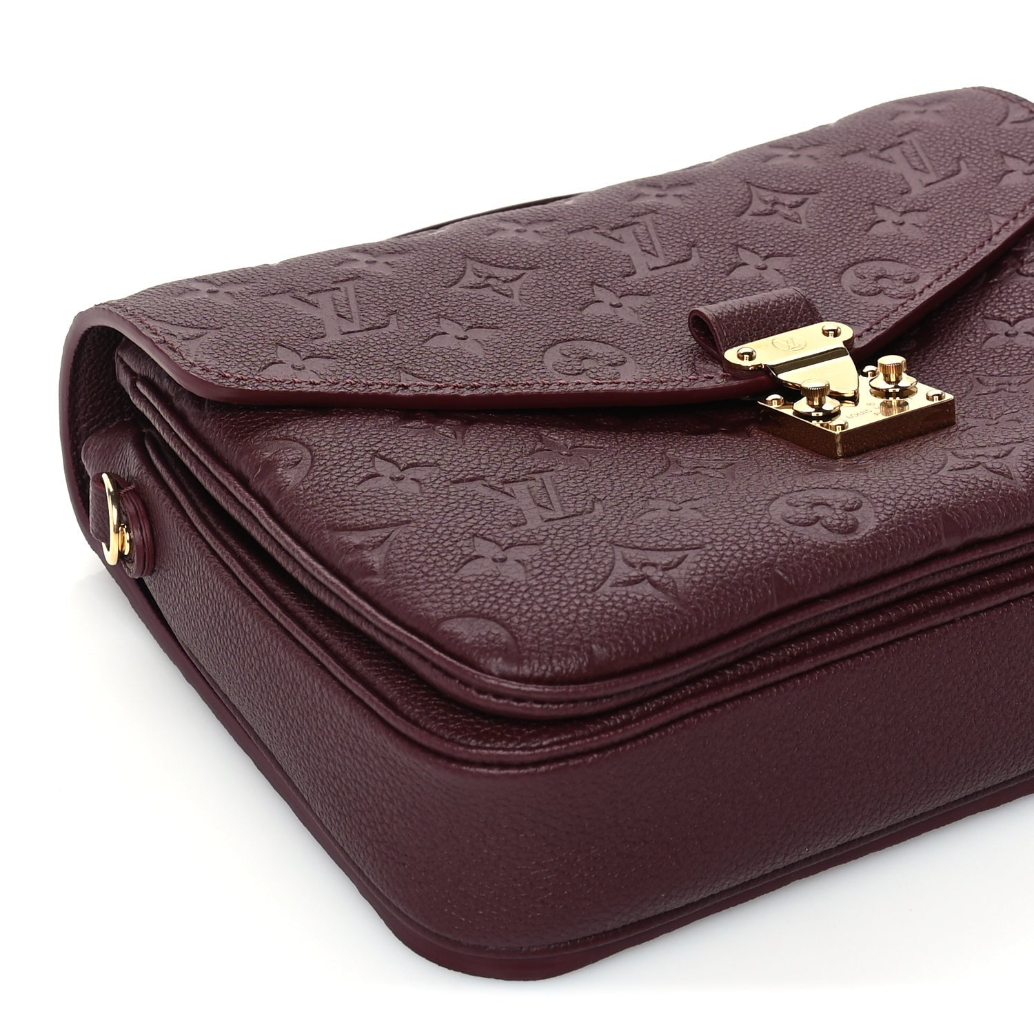 Louis Vuitton Empreinte Pochette Metis  Wine 7 of 8