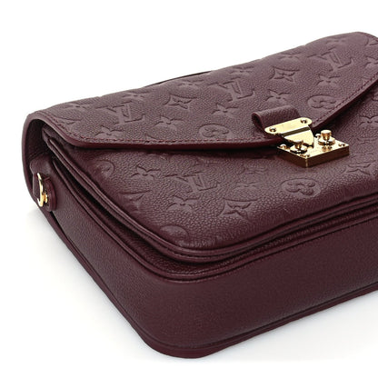 Louis Vuitton Empreinte Pochette Metis  Wine 7 of 8