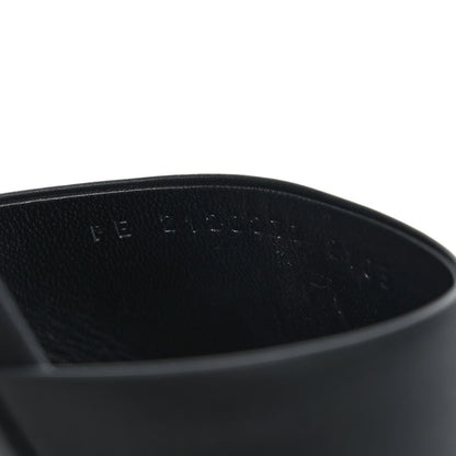 Hermes Calfskin Dreamy Sandals 39 Black 9 of 10