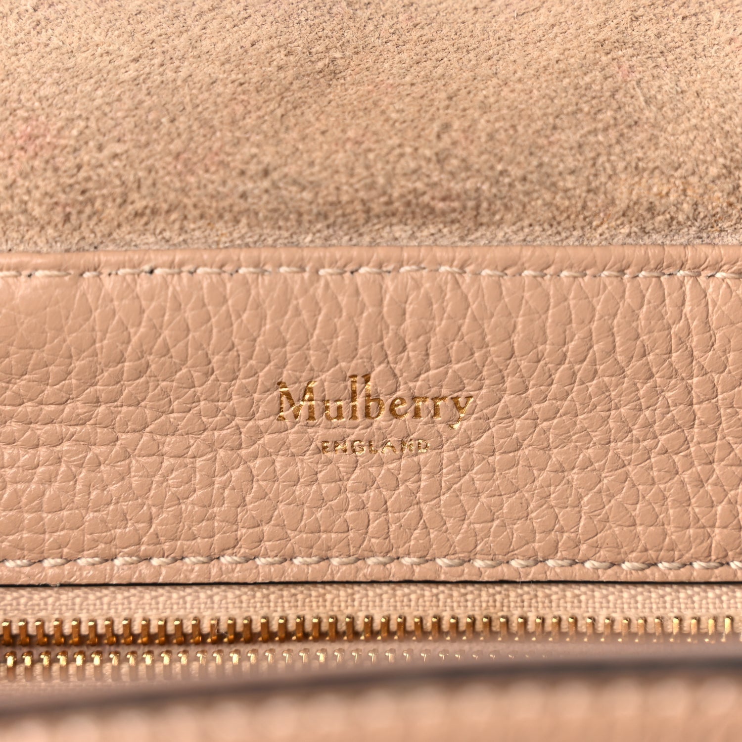 Mulberry Classic Grain Calfskin Mini Bayswater Backpack Blush 5 of 8