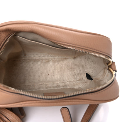 Gucci Pebbled Calfskin Small Soho Disco Bag Camelia 5 of 22