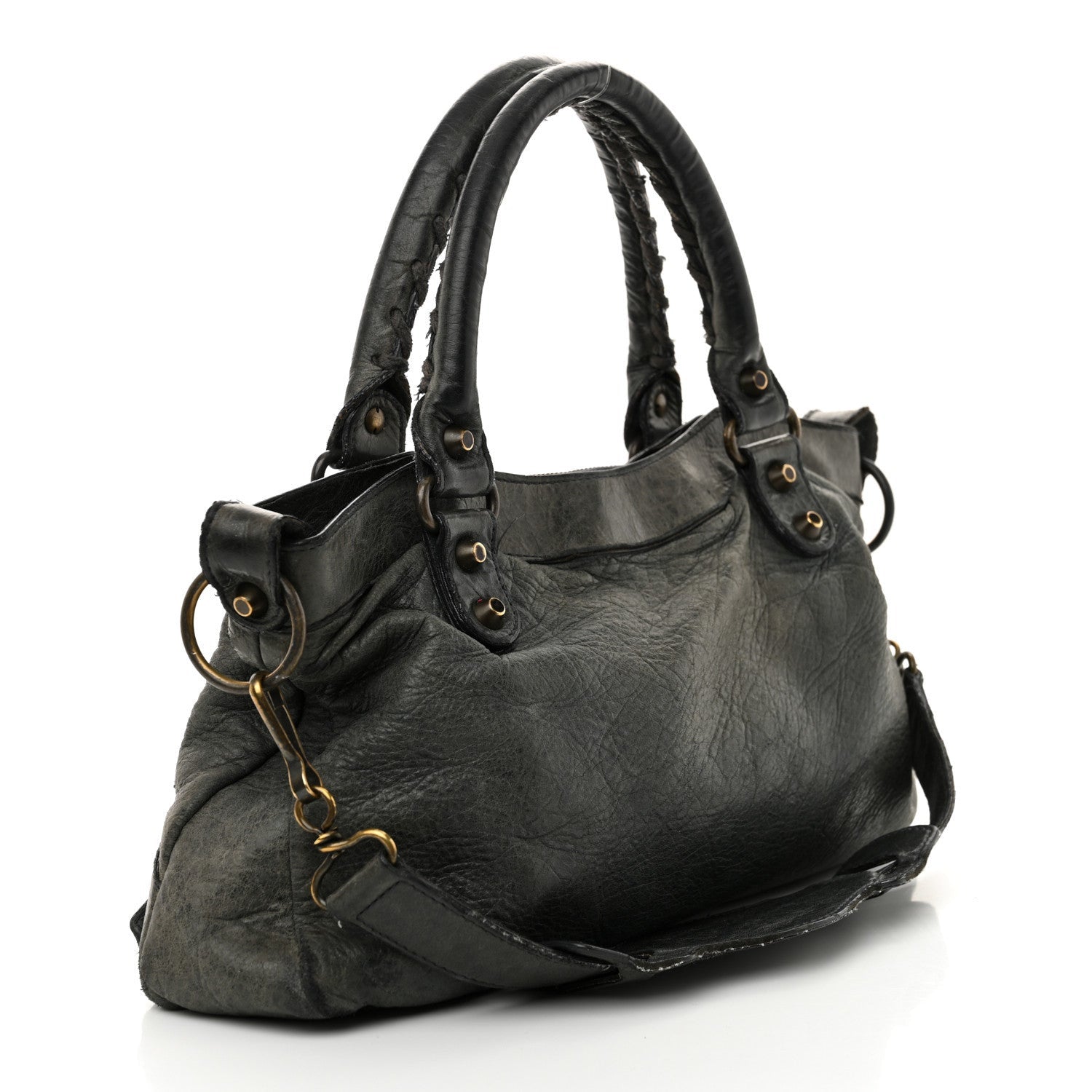 Balenciaga Agneau Classic Hardware First Anthracite 3 of 7