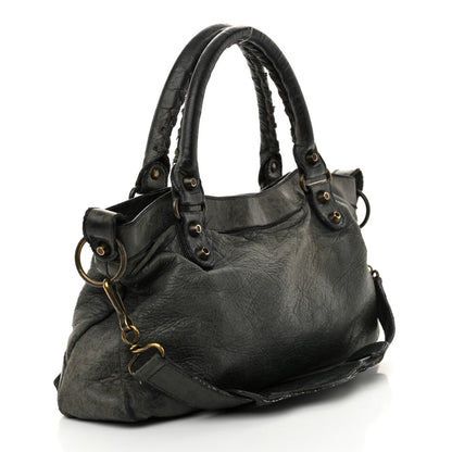 Balenciaga Agneau Classic Hardware First Anthracite 3 of 7