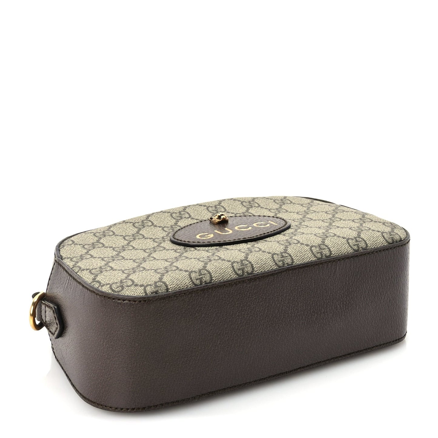 GG Supreme Monogram Web Neo Vintage Shoulder Bag New Acero Crop