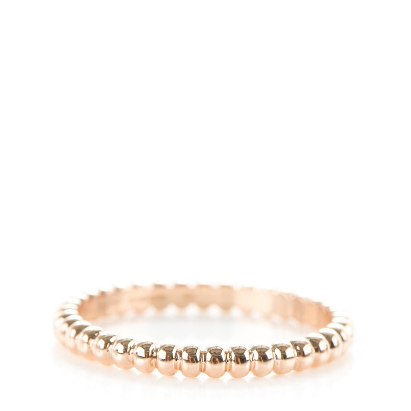 18K Rose Gold Small Perlee Ring 53 6.5