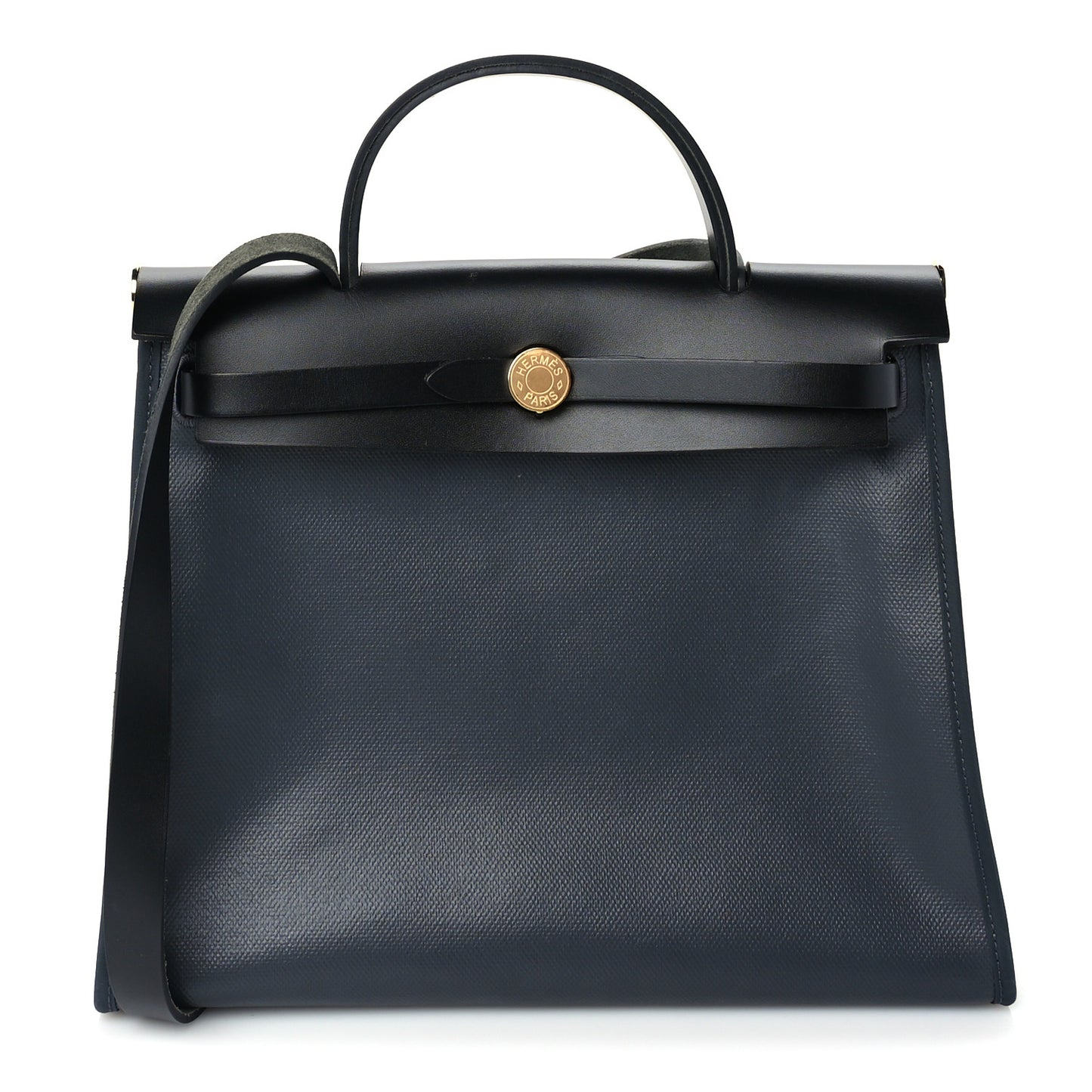Toile H Berline Vache Hunter Herbag Zip PM  Black Bleu Nuit