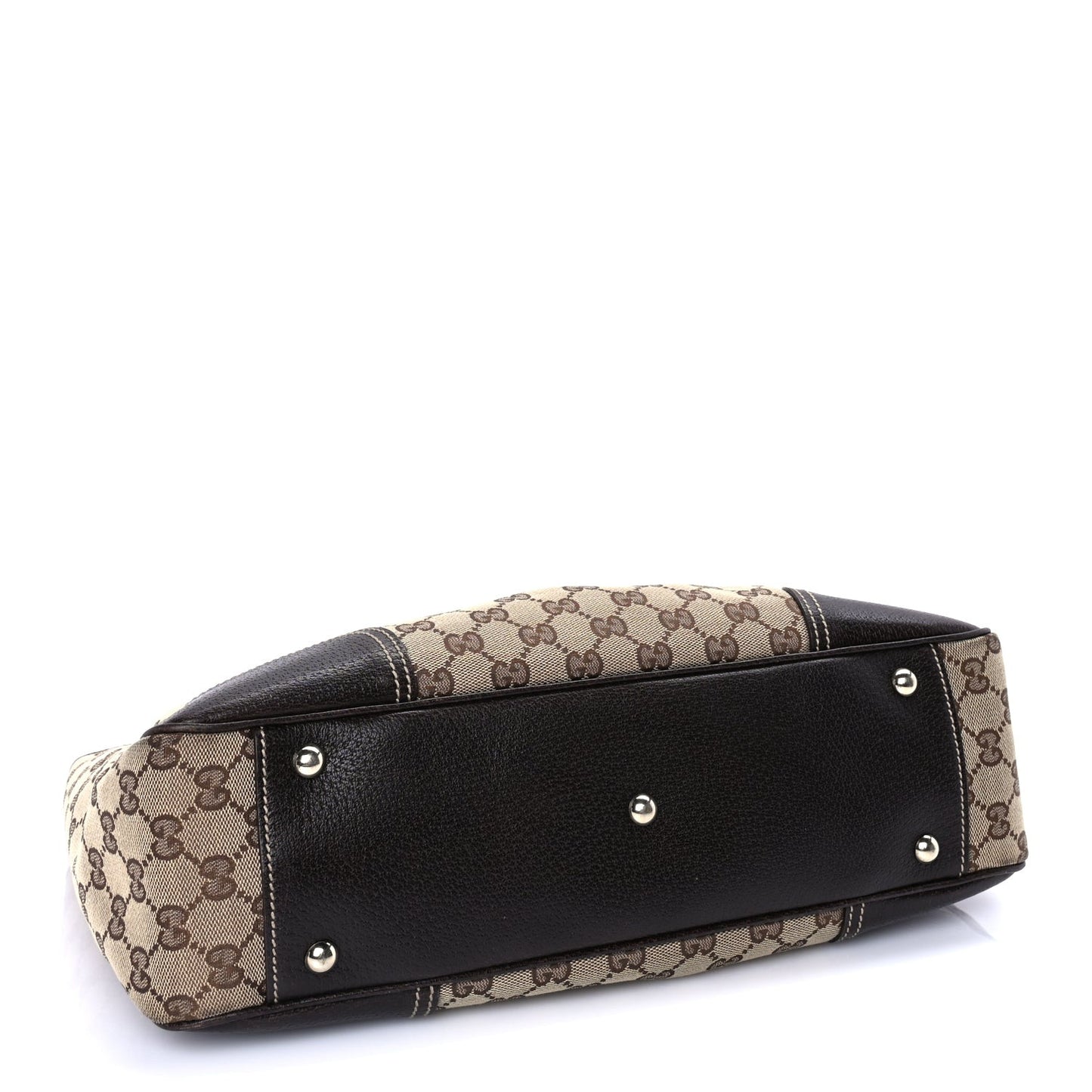 Monogram Medium Princy Tote  Dark Brown
