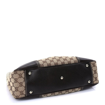 Gucci Monogram Medium Princy Tote  Dark Brown 3 of 8