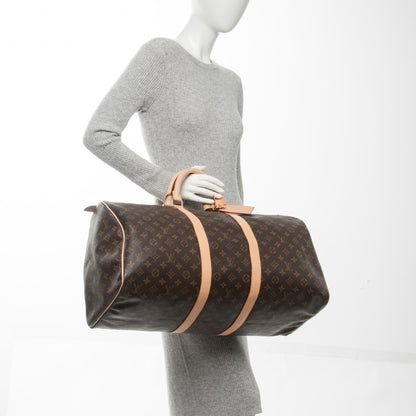 Louis Vuitton Monogram Keepall 55 2 of 9