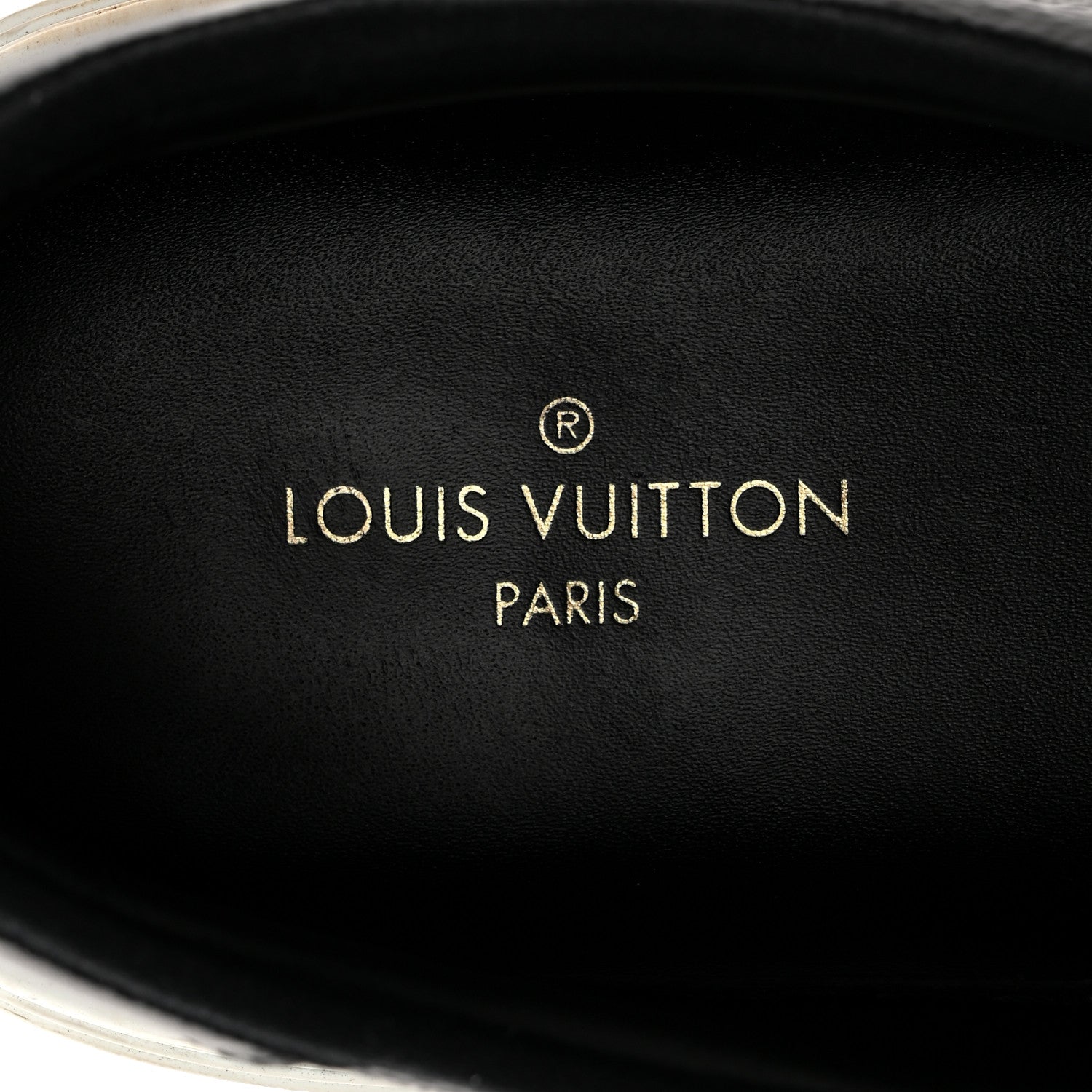 Louis Vuitton Monogram Eclipse Mens Trocadero Richelieu Sneakers 8 7 of 9