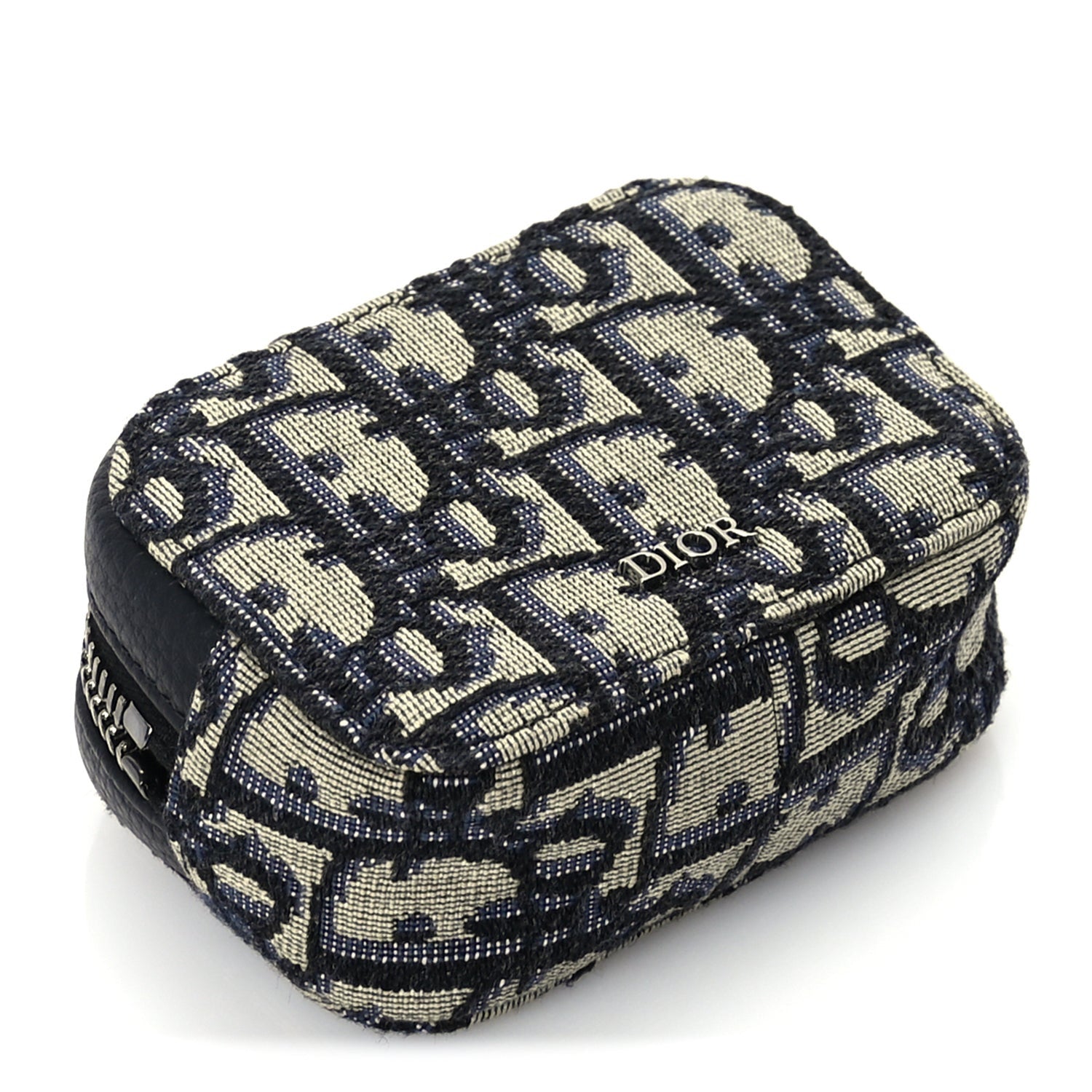 Christian Dior Oblique D-Touch Nano Horizontal Pouch Blue 3 of 9